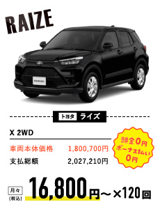 トヨタ ライズ